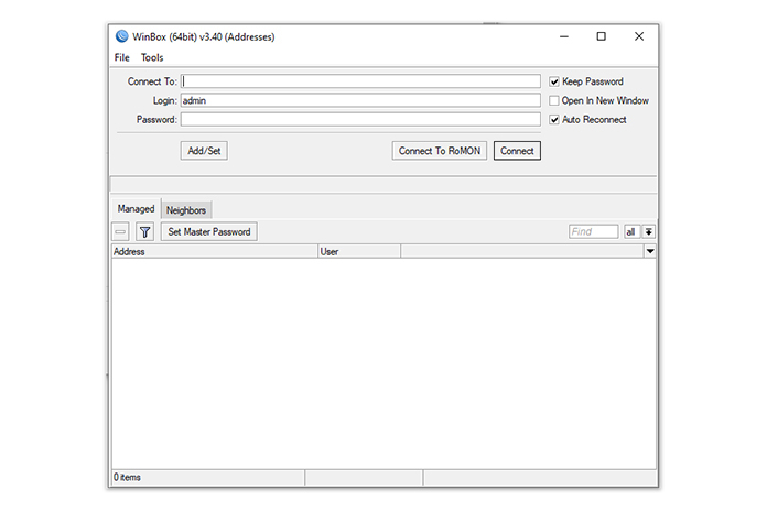 نرم افزار Winbox